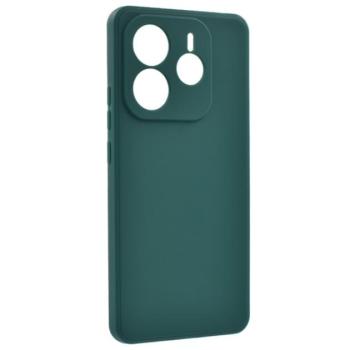 Szilikon telefonvédő (matt) SÖTÉTZÖLD Xiaomi Redmi Note 14 5G kép