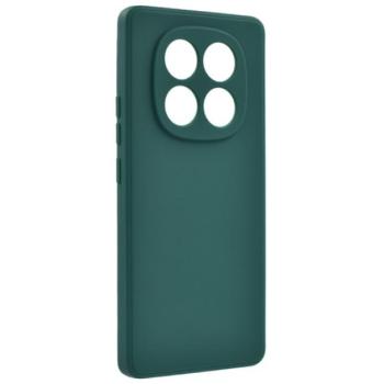 Szilikon telefonvédő (matt) SÖTÉTZÖLD Xiaomi Redmi Note 14 Pro 4G kép