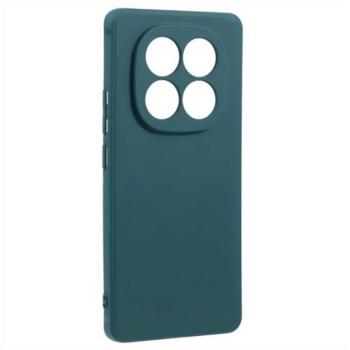 Szilikon telefonvédő (matt) SÖTÉTZÖLD Xiaomi Redmi Note 14 Pro 5G kép
