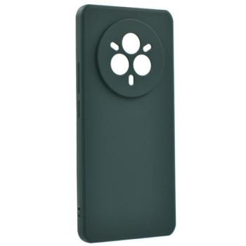 Szilikon telefonvédő (matt) SÖTÉTZÖLD kép