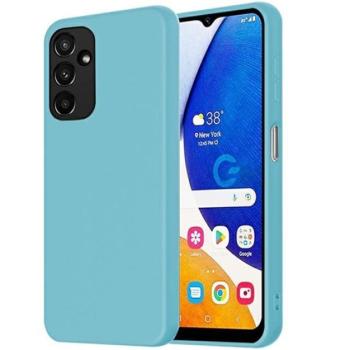Szilikon telefonvédő (matt) VILÁGOSKÉK Samsung Galaxy A14 5G (SM-A146), Samsung Galaxy A14 4G (SM-A145) kép