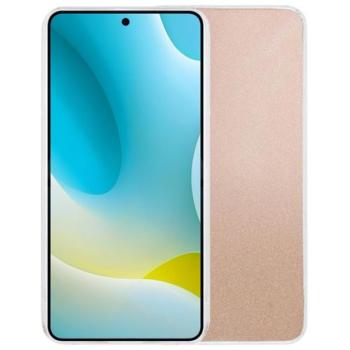 Szilikon telefonvédő (műanyag belső, csillogó hátlap) ARANY Apple iPhone 16 Pro Max kép
