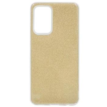 Szilikon telefonvédő (műanyag belső, csillogó hátlap) ARANY Samsung Galaxy A52 4G (SM-A525F), Samsung Galaxy A52 5G (SM-A526F), Samsung Galaxy A52s 5G (SM-A528) kép