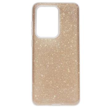 Szilikon telefonvédő (műanyag belső, csillogó hátlap) ARANY Samsung Galaxy S20 Ultra (SM-G988F), Samsung Galaxy S20 Ultra 5G (SM-G988B) kép