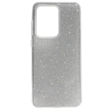 Szilikon telefonvédő (műanyag belső, csillogó hátlap) EZÜST Samsung Galaxy S20 Ultra (SM-G988F), Samsung Galaxy S20 Ultra 5G (SM-G988B) kép