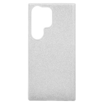 Szilikon telefonvédő (műanyag belső, csillogó hátlap) EZÜST Samsung Galaxy S25 Ultra (SM-S938) kép