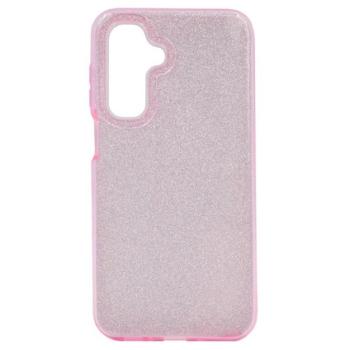 Szilikon telefonvédő (műanyag belső, csillogó hátlap) RÓZSASZÍN Samsung Galaxy A17 5G (SM-A176) kép