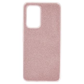 Szilikon telefonvédő (műanyag belső, csillogó hátlap) RÓZSASZÍN Samsung Galaxy A33 5G (SM-A336) kép