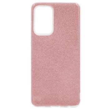 Szilikon telefonvédő (műanyag belső, csillogó hátlap) RÓZSASZÍN Samsung Galaxy A52 4G (SM-A525F), Samsung Galaxy A52 5G (SM-A526F), Samsung Galaxy A52s 5G (SM-A528) kép