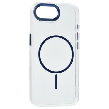 Szilikon telefonvédő (műanyag hátlap, kameravédő, MagSafe, légpárnás sarok) FEKETE Apple iPhone 16e kép