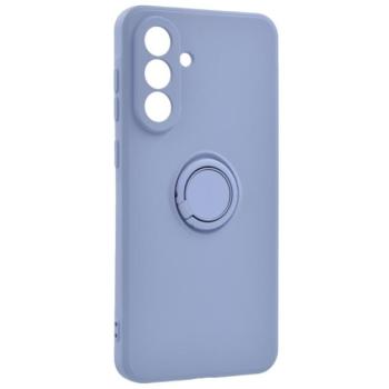 Szilikon telefonvédő (tartógyűrű, mikrofiber plüss belső, mágneses, kameravédő) LILA Samsung Galaxy A56 5G (SM-A566) kép
