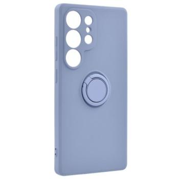 Szilikon telefonvédő (tartógyűrű, mikrofiber plüss belső, mágneses, kameravédő) LILA Samsung Galaxy S25 Ultra (SM-S938) kép