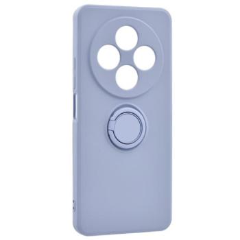 Szilikon telefonvédő (tartógyűrű, mikrofiber plüss belső, mágneses, kameravédő) LILA Xiaomi Redmi 14C 4G kép