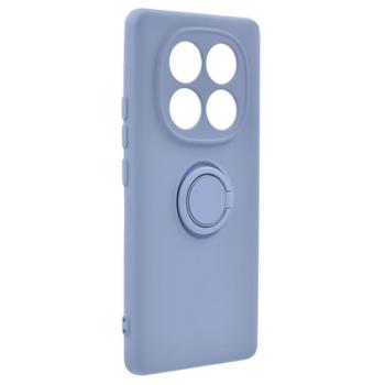 Szilikon telefonvédő (tartógyűrű, mikrofiber plüss belső, mágneses, kameravédő) LILA Xiaomi Redmi Note 14 Pro 5G kép