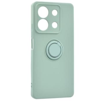Szilikon telefonvédő (tartógyűrű, mikrofiber plüss belső, mágneses, kameravédő) MENTAKÉK Xiaomi Redmi Note 13 5G kép