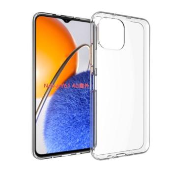 Szilikon telefonvédő (ultravékony) ÁTLÁTSZÓ Huawei Nova Y61 kép