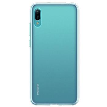 Szilikon telefonvédő (ultravékony) ÁTLÁTSZÓ Huawei Y6 2019 (Y6 Prime 2019) kép