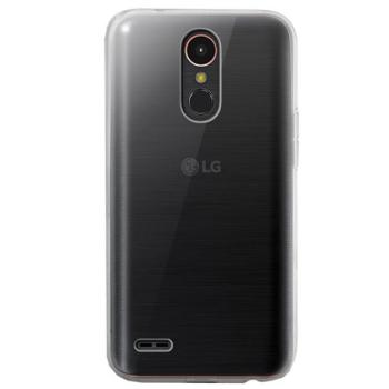 Szilikon telefonvédő (ultravékony) ÁTLÁTSZÓ LG K10 (2017) M250n kép