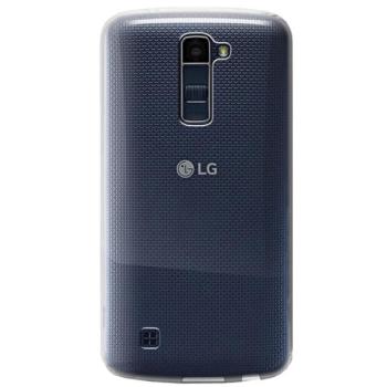 Szilikon telefonvédő (ultravékony) ÁTLÁTSZÓ LG K10 (K420n) kép