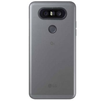 Szilikon telefonvédő (ultravékony) ÁTLÁTSZÓ LG Q8 (H970) kép