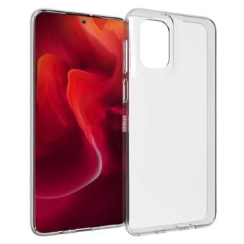 Szilikon telefonvédő (ultravékony) ÁTLÁTSZÓ Motorola Moto G55 5G kép