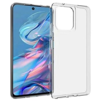 Szilikon telefonvédő (ultravékony) ÁTLÁTSZÓ Motorola Moto G75 kép