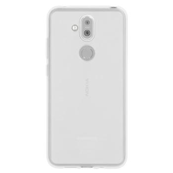Szilikon telefonvédő (ultravékony) ÁTLÁTSZÓ Nokia 8.1 (X7) kép