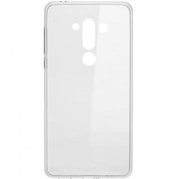 Szilikon telefonvédő (ultravékony) ÁTLÁTSZÓ Nokia 9 kép