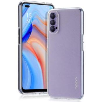 Szilikon telefonvédő (ultravékony) ÁTLÁTSZÓ Oppo Reno 5 5G kép