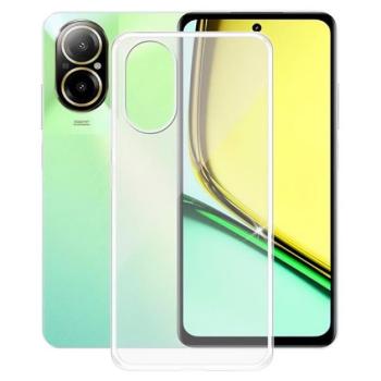 Szilikon telefonvédő (ultravékony) ÁTLÁTSZÓ Realme C67 4G kép
