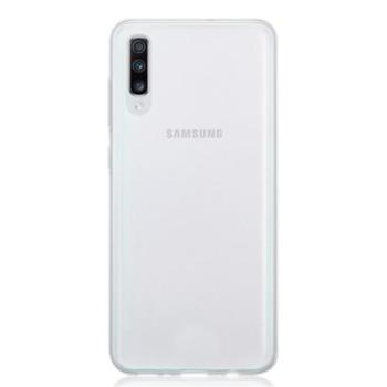 Szilikon telefonvédő (ultravékony) ÁTLÁTSZÓ Samsung Galaxy A70 (SM-A705F) kép