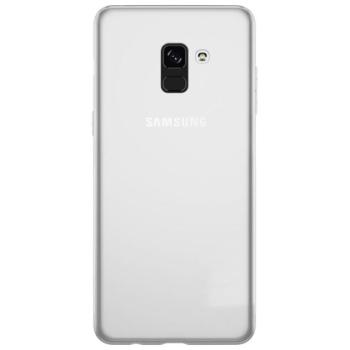 Szilikon telefonvédő (ultravékony) ÁTLÁTSZÓ Samsung Galaxy A8 Plus (2018) SM-A730F kép