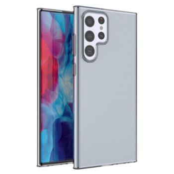 Szilikon telefonvédő (ultravékony) ÁTLÁTSZÓ Samsung Galaxy S22 Ultra 5G (SM-S908) kép