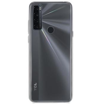 Szilikon telefonvédő (ultravékony) ÁTLÁTSZÓ TCL 20 SE kép