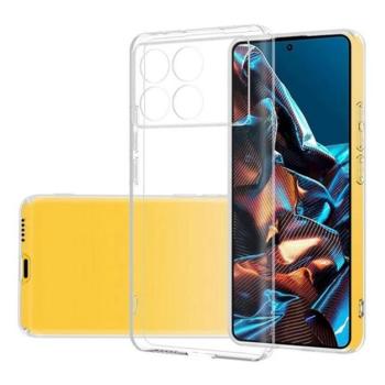 Szilikon telefonvédő (ultravékony) ÁTLÁTSZÓ Xiaomi Poco X6 Pro 5G kép