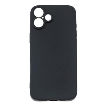 Szilikon telefonvédő (ultravékony) FEKETE Apple iPhone 16 Plus kép