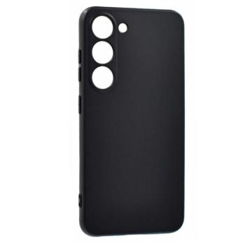 Szilikon telefonvédő (ultravékony) FEKETE Samsung Galaxy S23 (SM-S911) kép