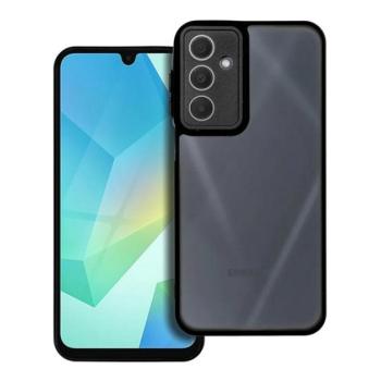 Szilikon telefonvédő (ütésállóság, akril hátlap, kameravédő) FEKETE Samsung Galaxy A16 5G (SM-A166), Galaxy A16 4G (SM-A165) kép