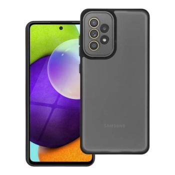 Szilikon telefonvédő (ütésállóság, akril hátlap, kameravédő) FEKETE Samsung Galaxy A52s 5G (SM-A528), Galaxy A52 4G (SM-A525F), Galaxy A52 5G (SM-A526F) kép