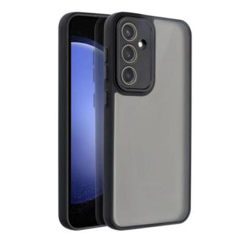 Szilikon telefonvédő (ütésállóság, akril hátlap, kameravédő) FEKETE Samsung Galaxy S24 (SM-S921) kép