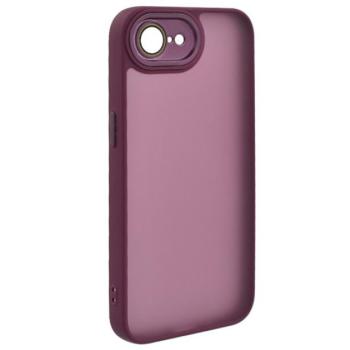 Szilikon telefonvédő (ütésállóság, akril hátlap, kameravédő) LILA Apple iPhone 16e kép
