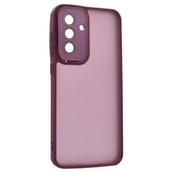 Szilikon telefonvédő (ütésállóság, akril hátlap, kameravédő) LILA Samsung Galaxy A36 5G (SM-A366) kép