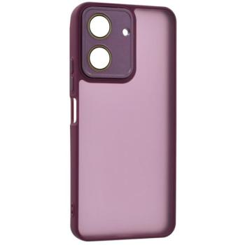 Szilikon telefonvédő (ütésállóság, akril hátlap, kameravédő) LILA Xiaomi Redmi 13C kép