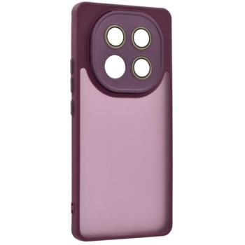 Szilikon telefonvédő (ütésállóság, akril hátlap, kameravédő) LILA Xiaomi Redmi Note 14 Pro 4G kép