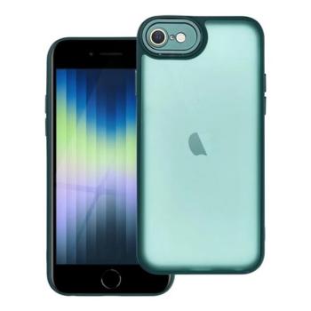 Szilikon telefonvédő (ütésállóság, akril hátlap, kameravédő) SÖTÉTZÖLD Apple iPhone 8 4.7, iPhone 7 4.7, iPhone SE 2 (2020) kép