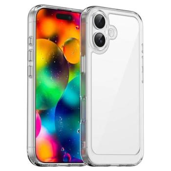 Szilikon telefonvédő (ütésállóság, átlátszó hátlap) ÁTLÁTSZÓ Apple iPhone 17 kép