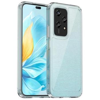 Szilikon telefonvédő (ütésállóság, átlátszó hátlap) ÁTLÁTSZÓ Honor 200 Lite kép