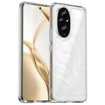 Szilikon telefonvédő (ütésállóság, átlátszó hátlap) ÁTLÁTSZÓ Honor 200 kép