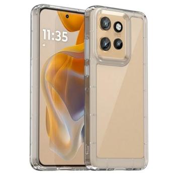 Szilikon telefonvédő (ütésállóság, átlátszó hátlap) ÁTLÁTSZÓ Motorola Edge 50 Neo 5G kép