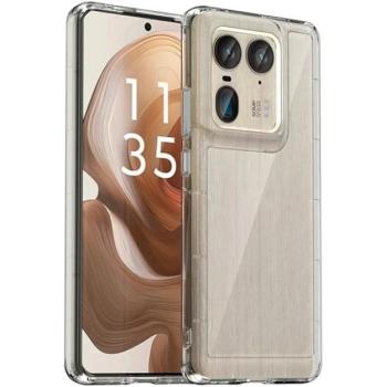 Szilikon telefonvédő (ütésállóság, átlátszó hátlap) ÁTLÁTSZÓ Motorola Edge 50 Ultra 5G kép